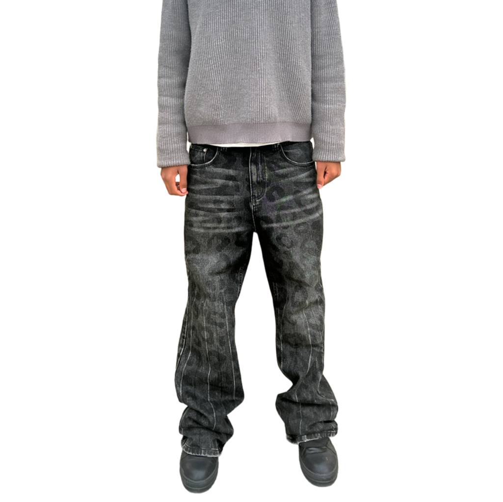 Leopard Denim